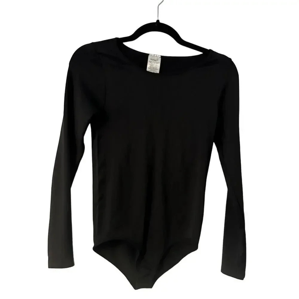 Spirit Halloween Black Leotard Size Small Costume